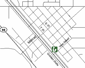 The new Fowler Branch Library is on 7th Street at Fresno Street.