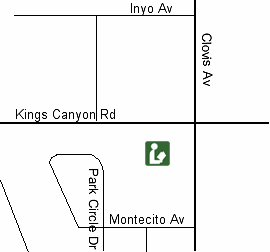 Sunnyside Regional Library is in the shopping center at the southwest corner of Clovis Avenue and Kings Canyon Road near the Rite-Aid drugstore.