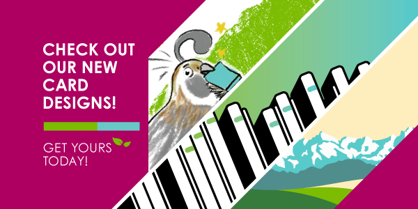 New Library card designs