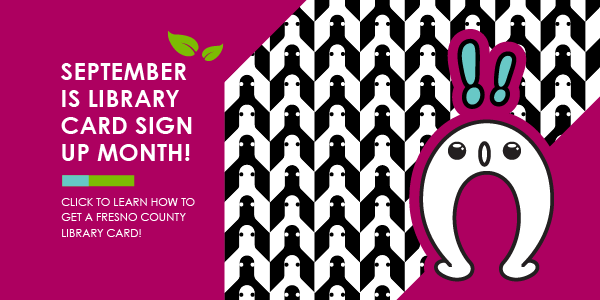 Library Card Sign up month